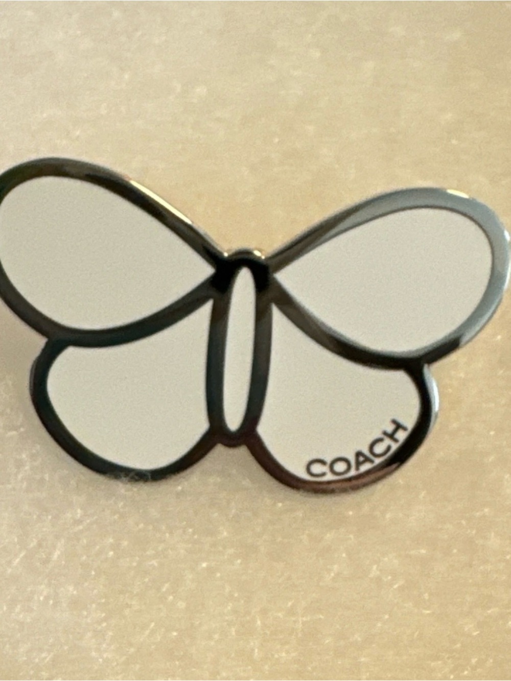 Coach Butterfly Purse Pin